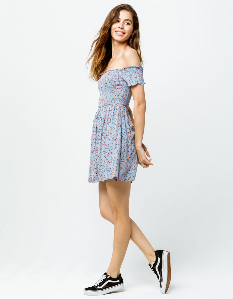 Parisian Sky Dress, Smoke