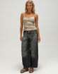 BDG Urban Outfitters Kayla Cocoon Womens Low Rise Barrel Jeans image number 1