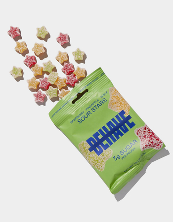 BEHAVE Sour Stars Gummy Candy Alternative Image