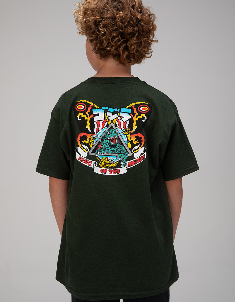 SANTA CRUZ x Godzilla Natas Mothra Boys Tee image number 0