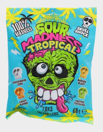 SOUR MADNESS Tropical Hard Candy  Primary Image