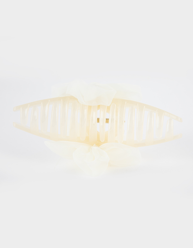 FULL TILT Floral Pearl Claw Clip image number 2