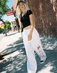 FULL TILT Tattoo Womens Baggy Sweatpants image number 7