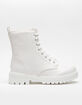 SODA Lug Sole Womens Combat Boots image number 2