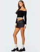 EDIKTED Rae Denim Mini Skort image number 4