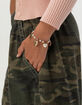 FULL TILT Multi Heart Locket Charm Bracelet image number 3
