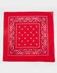 Red Paisley Bandana image number 1