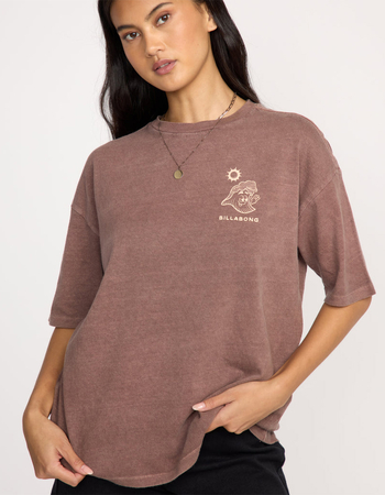 BILLABONG The Great Waves Womens Oversized Tee Alternative Image