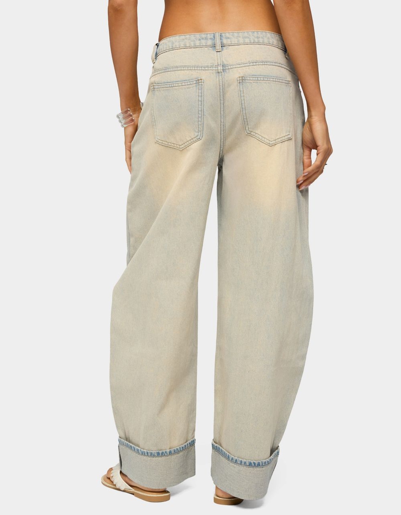 EDIKTED Kella Low Rise Baggy Jeans image number 2
