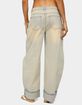 EDIKTED Kella Low Rise Baggy Jeans image number 3
