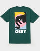 OBEY Quarter Icon Mens Tee image number 1