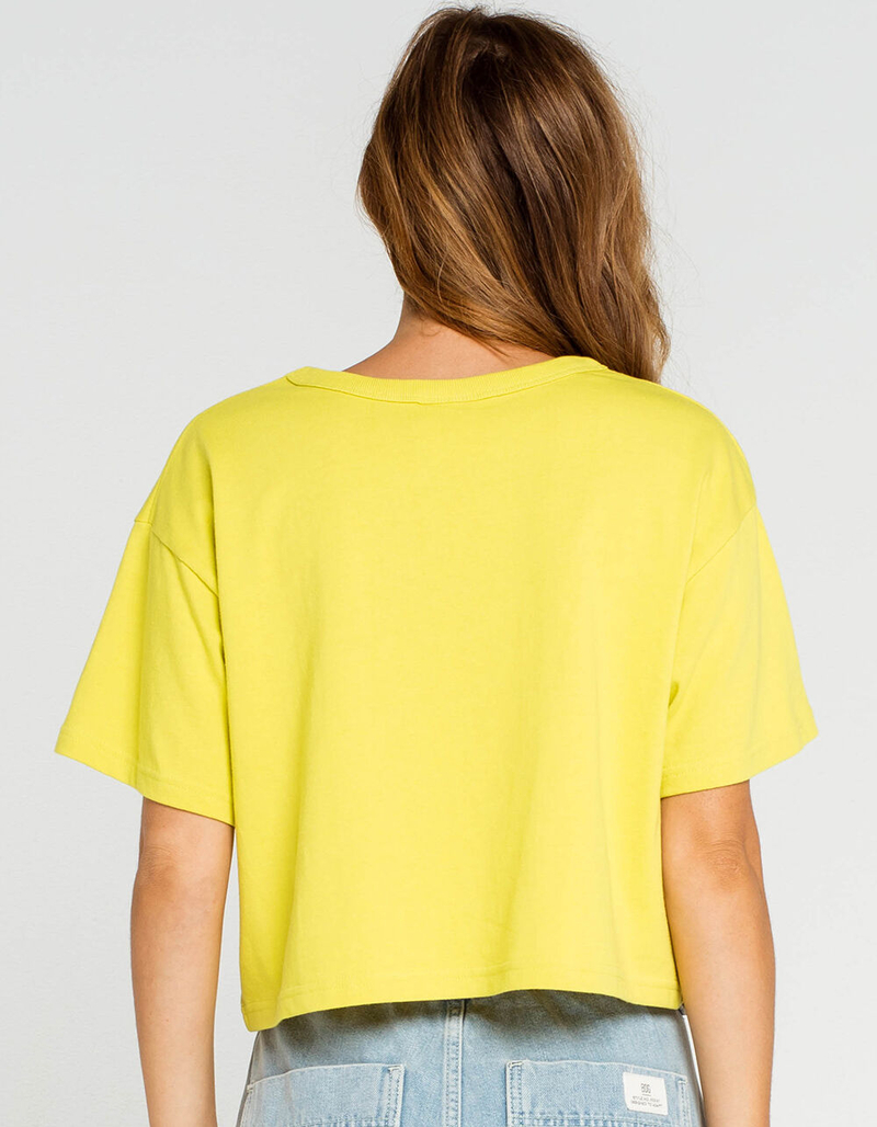 CHAMPION Heritage Womens Lime Crop Tee image number 2