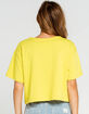 CHAMPION Heritage Womens Lime Crop Tee image number 3