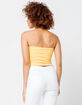 FULL TILT Essentials Yellow Womens Tube Top image number 3