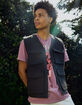 RSQ Mens Twill Cargo Vest image number 1
