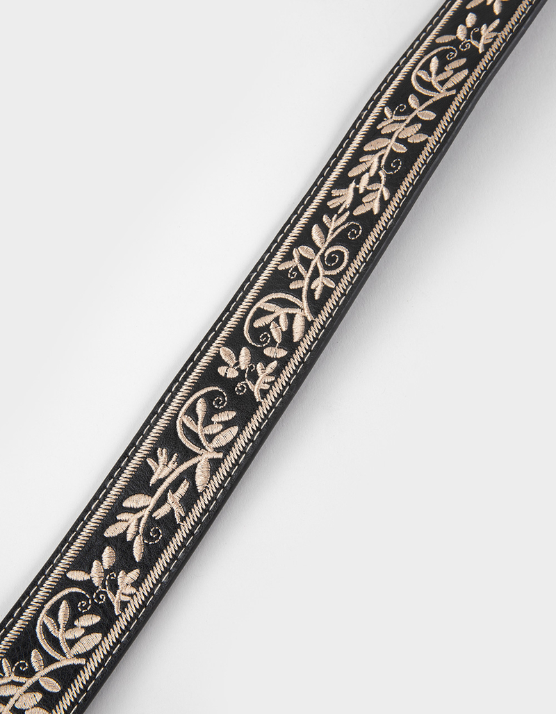 Floral Embroidered Belt image number 1