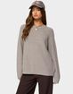 EDIKTED Lavonne Oversized Knit Raglan Sweater image number 1