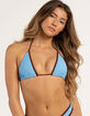 FULL TILT Contrast Binding Triangle Bikini Top image number 1
