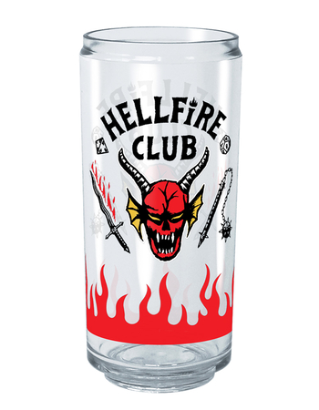 STRANGER THINGS 16 oz Hellfire Logo Flame Cup Primary Image