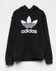 ADIDAS OG Trefoil Black Girls Hoodie image number 2