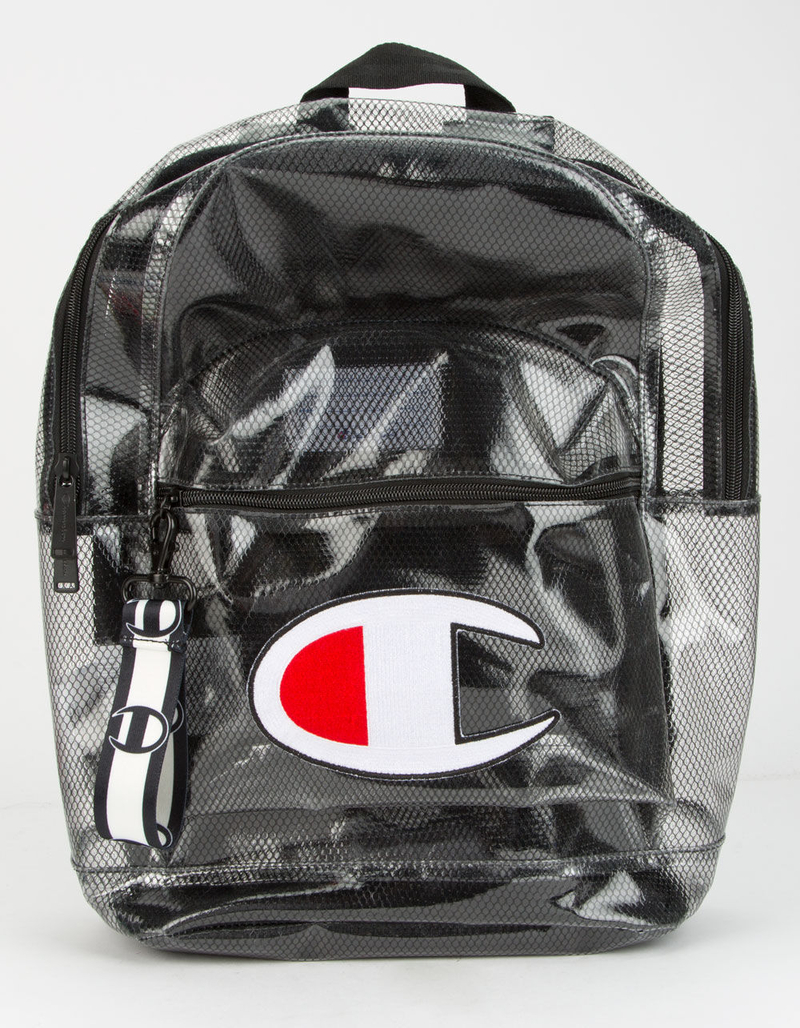 CHAMPION Supercize Clear Black Backpack image number 0