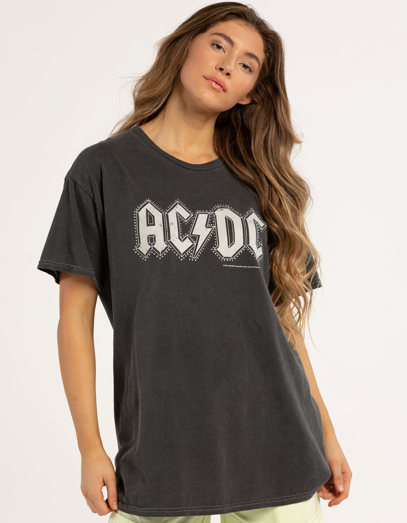ACDC Womens Studded Boyfriend Tee image number 3