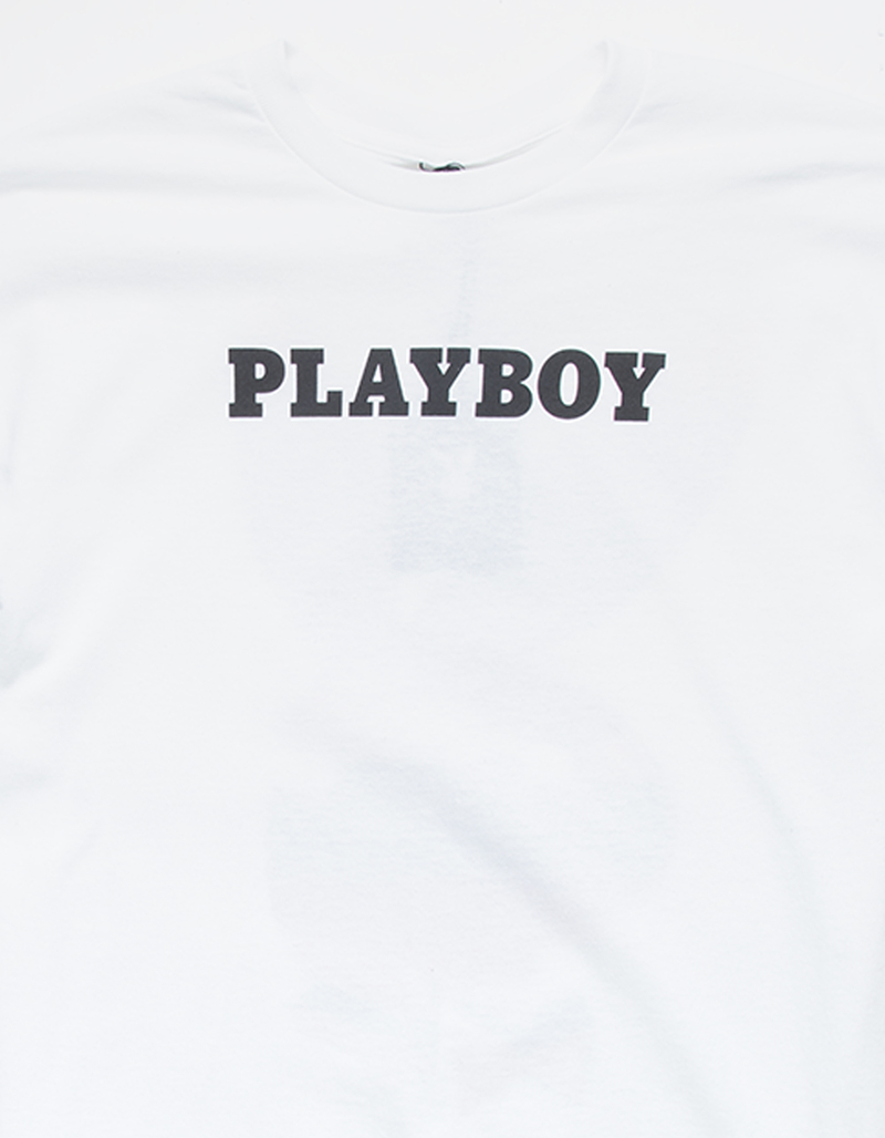 PLAYBOY Chrome Bunny Logo Mens Tee image number 3