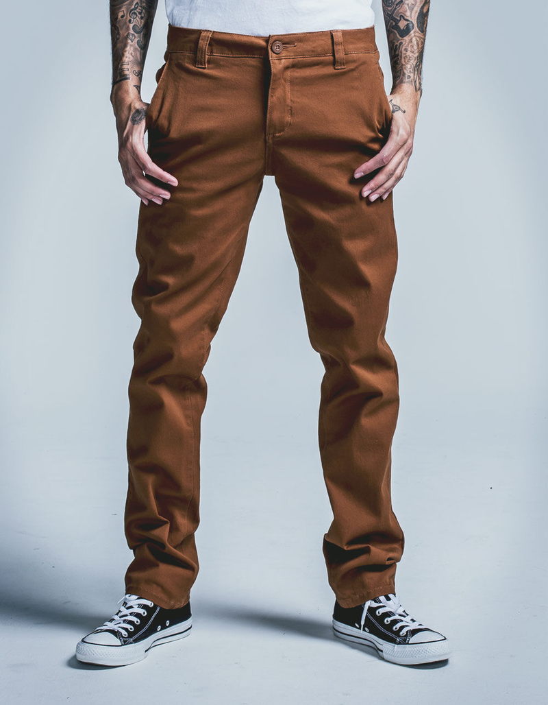 RSQ London Mens Skinny Chino Pants image number 1