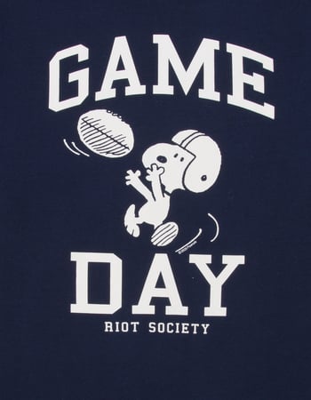 RIOT SOCIETY x Peanuts Game Day Mens Tee Alternative Image