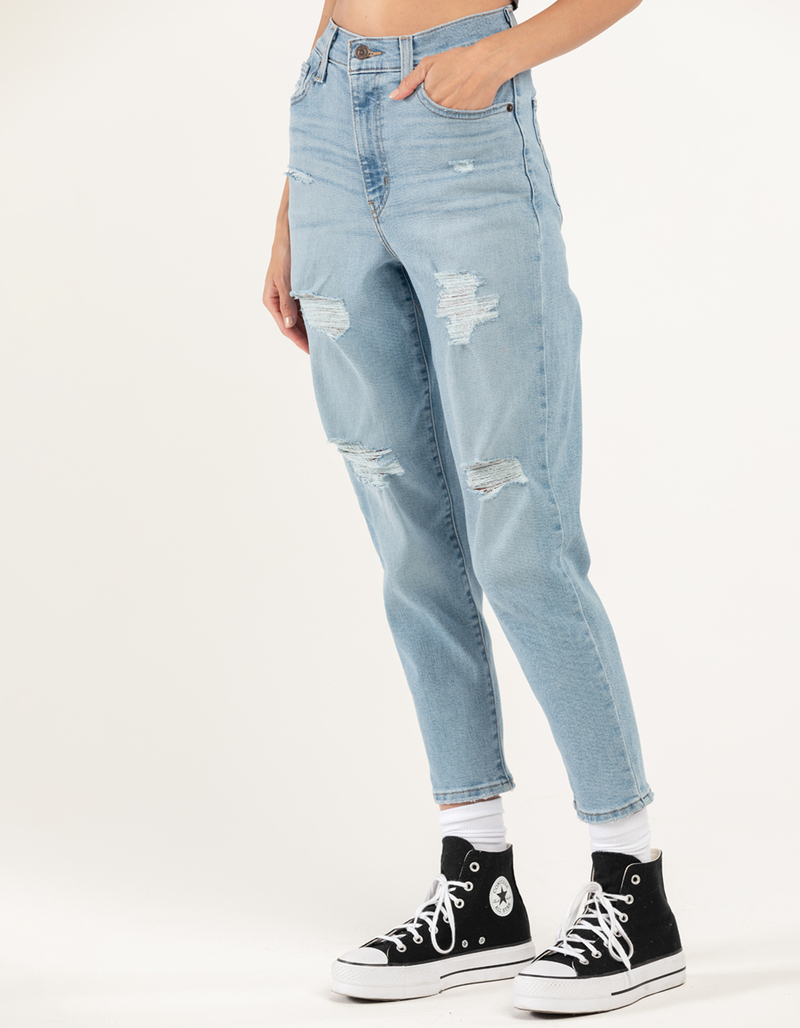 LEVI'S Womens High Waisted Mom Jeans image number 2