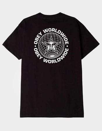 OBEY Worldwide Globe Mens Tee Primary Image
