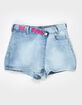 TRUE RELIGION Girls Denim Wrap Skort image number 1