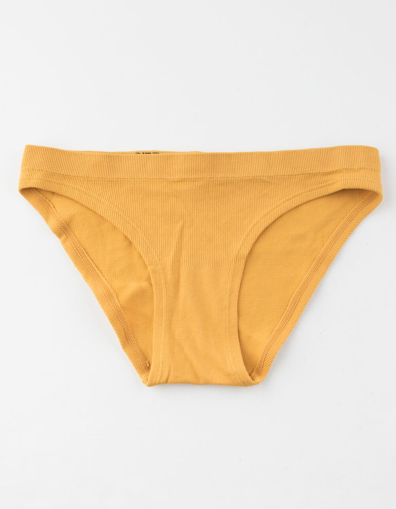 FULL TILT Seamless Bikini Light Gold Panties image number 0