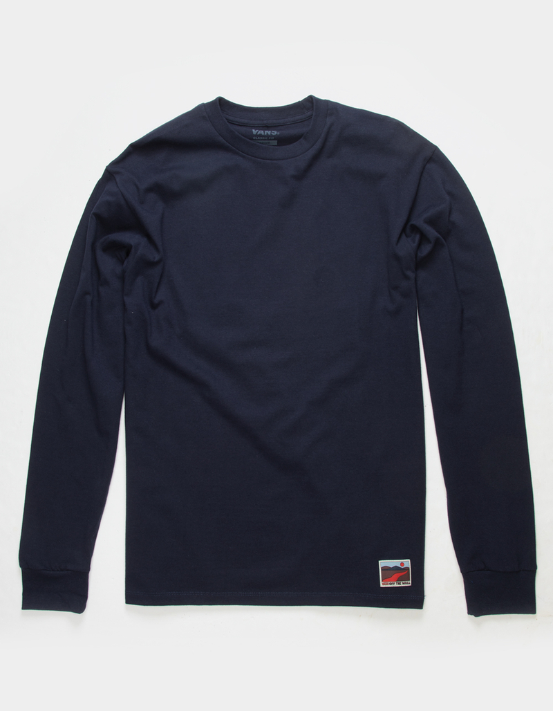 VANS Outdoor Club Mens Tee NAVY Tillys
