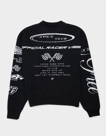 RSQ Mens Graphic Sweater Alternative Image