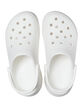 CROCS Classic Bae Womens White Clogs image number 6