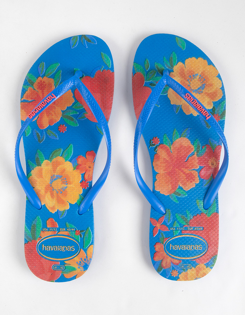 HAVAIANAS Slim Summer Bliss Womens Flip Flops image number 0