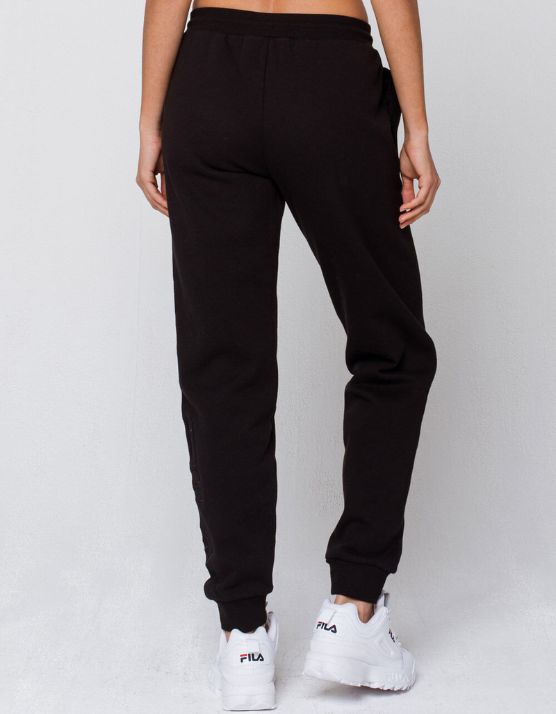 FILA Mitsu Black Womens Jogger Pants image number 4