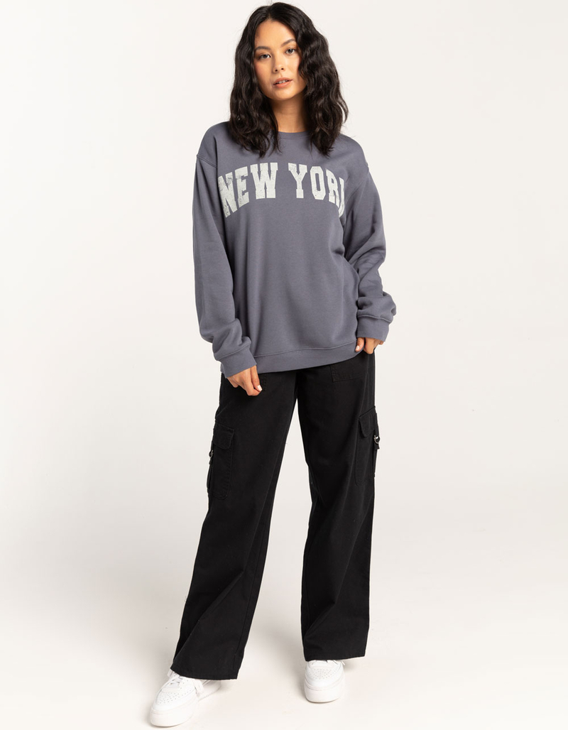 RSQ Womens New York Crewneck Sweatshirt image number 1