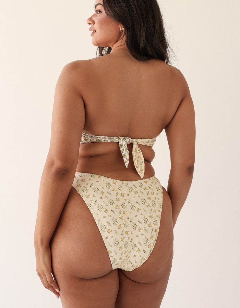 DIPPIN' DAISY'S Lotus Bandeau Bikini Top image number 6