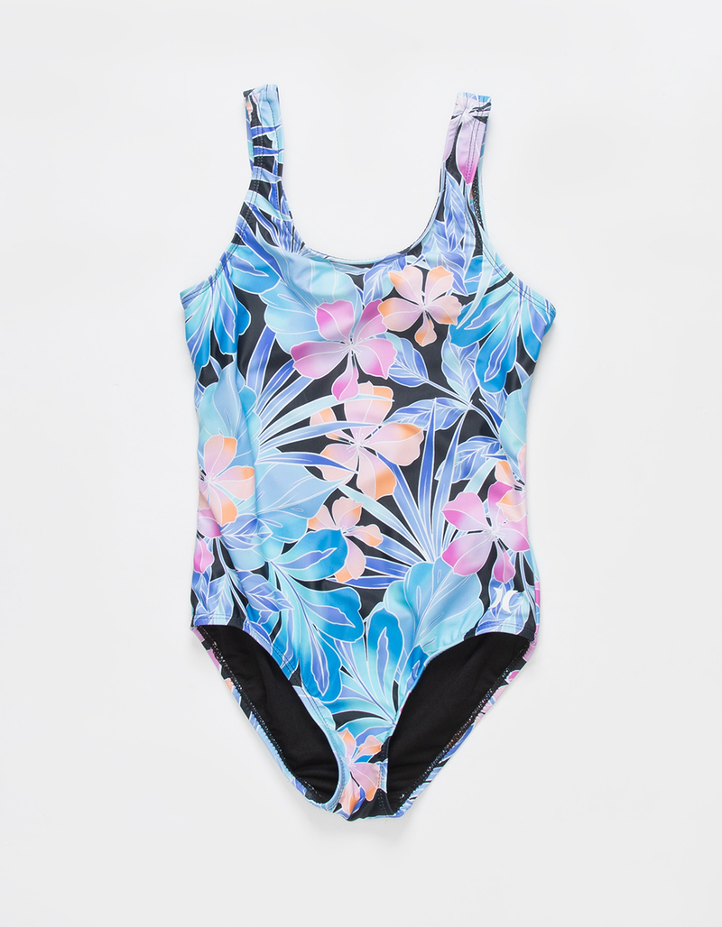 HURLEY Twist Back Girls One Piece Swimsuit image number 0