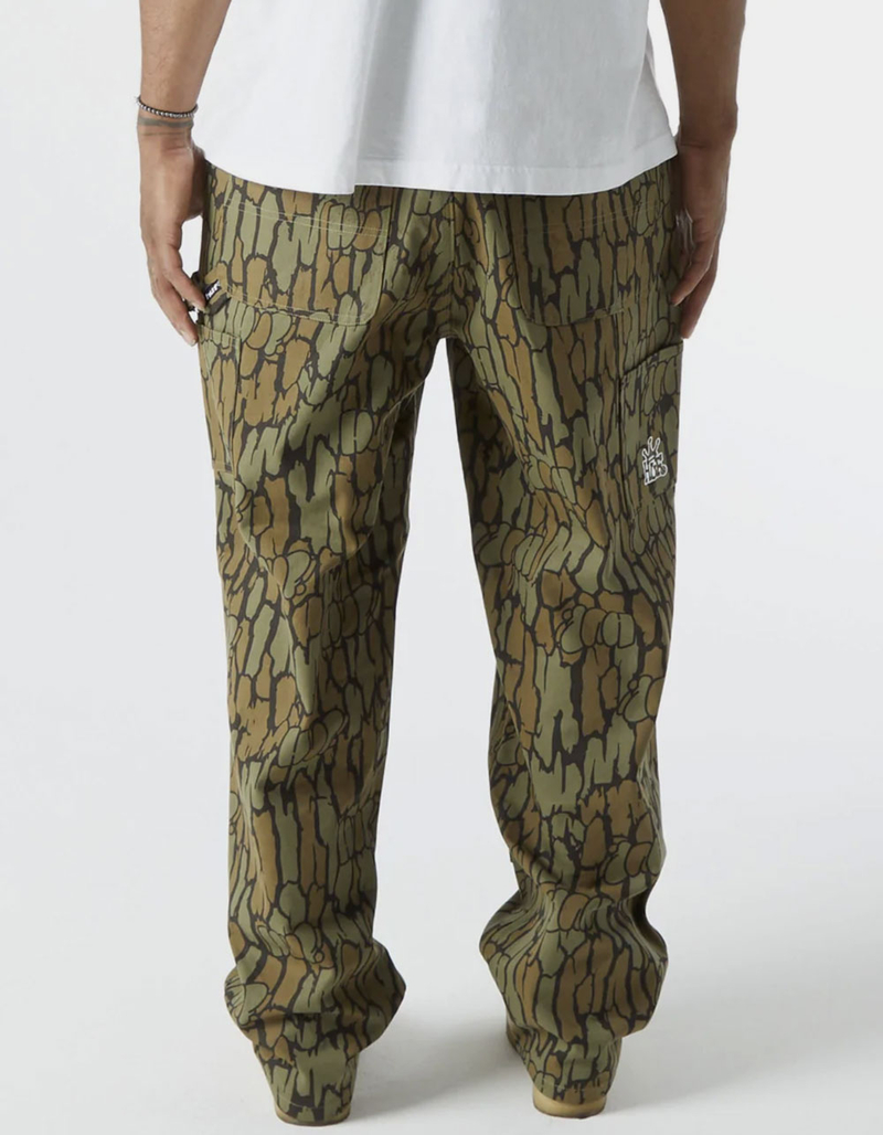 HUF Gilman Double Knee Camo Mens Pants image number 5