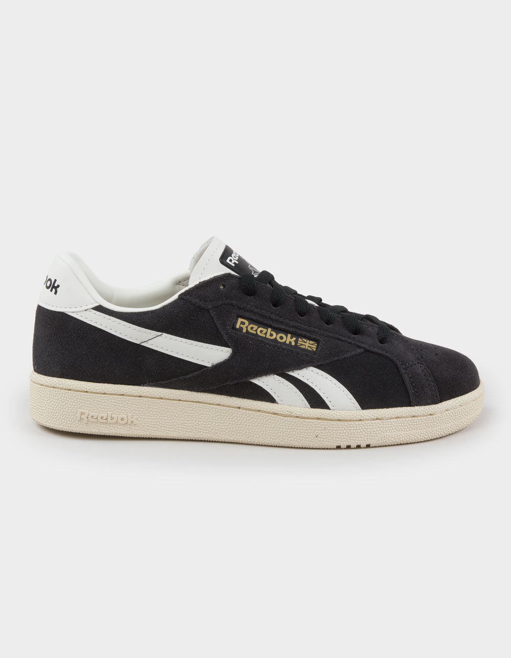REEBOK Club C Grounds UK Shoes - BLACK RINSE | Tillys