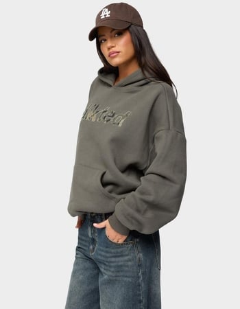 EDIKTED Camo Cutie Edikted Oversized Hoodie Alternative Image