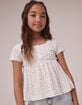 RSQ Girls Floral Babydoll Top image number 1