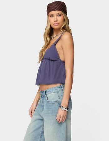 EDIKTED Andea Babydoll Tank Top Alternative Image