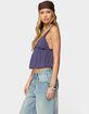 EDIKTED Andea Babydoll Tank Top image number 2
