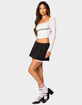 EDIKTED Coco Contrast Square Neck Top image number 5