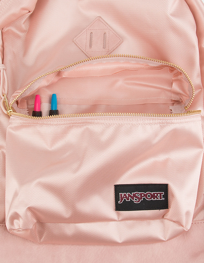JANSPORT Super FX Rose Smoke & Gold Backpack image number 4