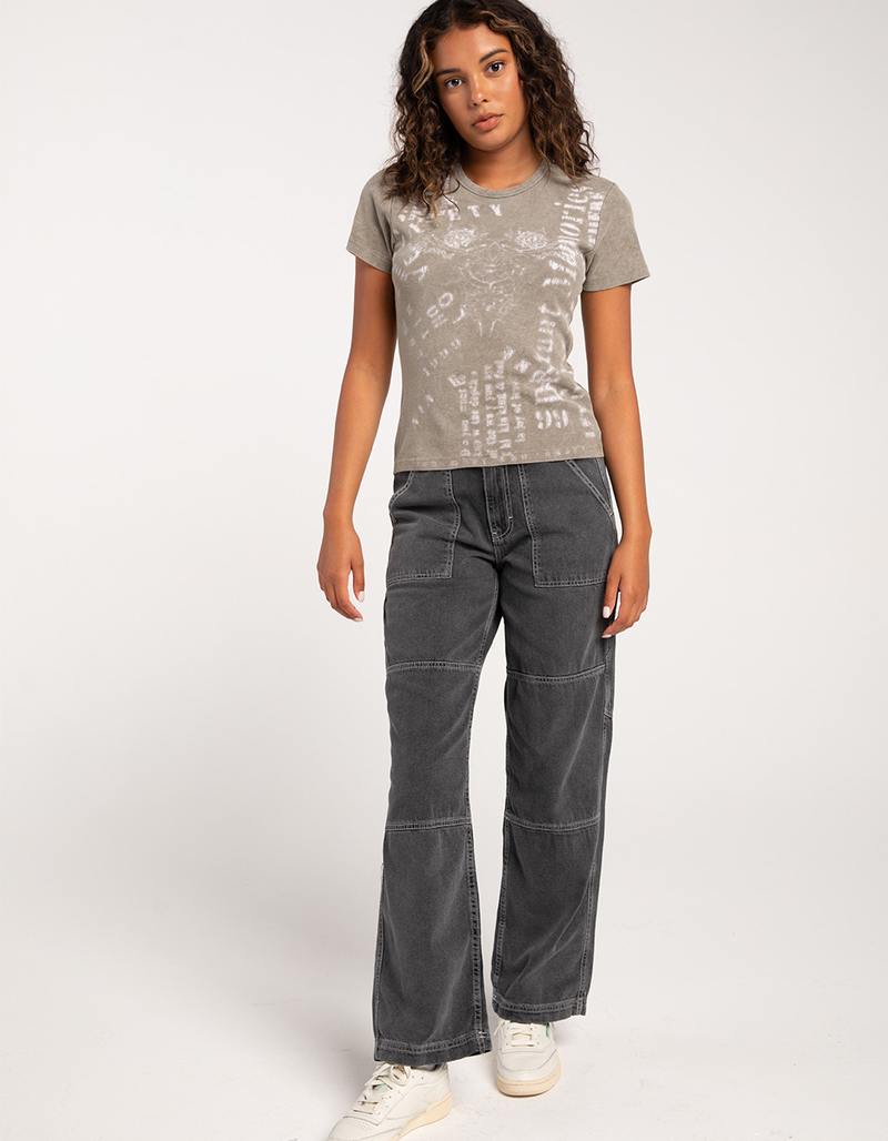 BDG Urban Outfitters Utility Skate Womens Pants WASHED BLACK Tillys